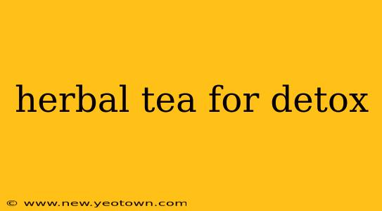 herbal tea for detox