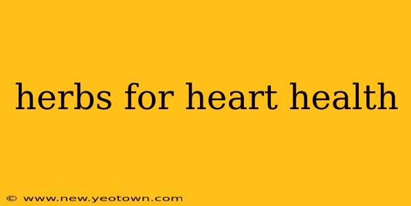 herbs for heart health