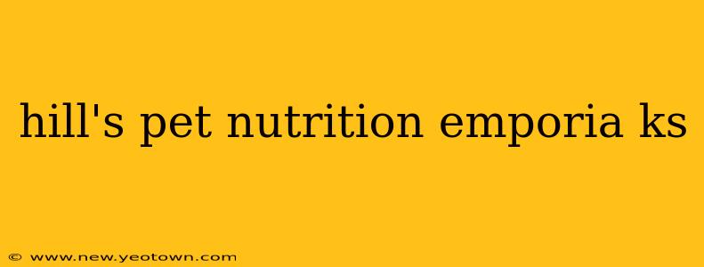hill's pet nutrition emporia ks
