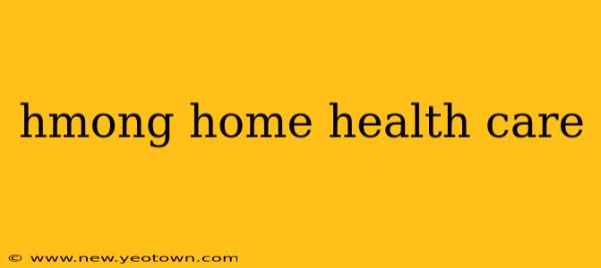 hmong home health care