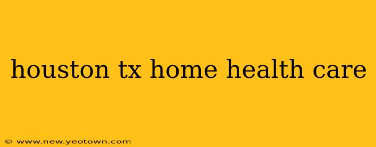 houston tx home health care