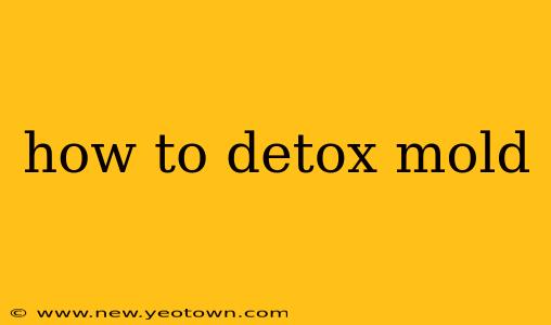 how to detox mold