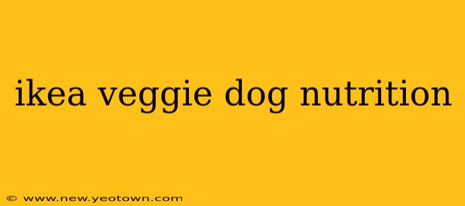 ikea veggie dog nutrition