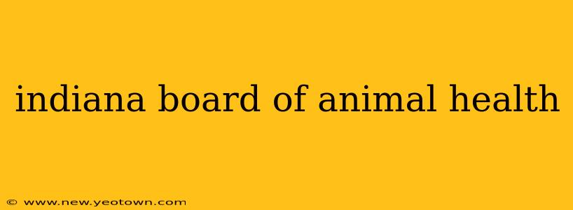 indiana board of animal health