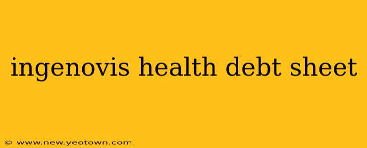 ingenovis health debt sheet