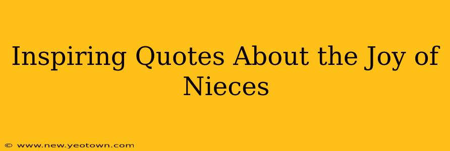 Inspiring Quotes About the Joy of Nieces