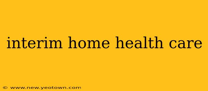 interim home health care