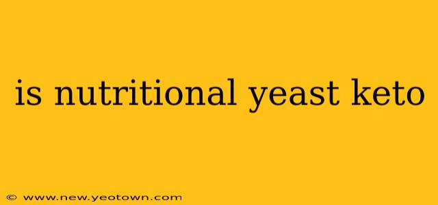 is nutritional yeast keto