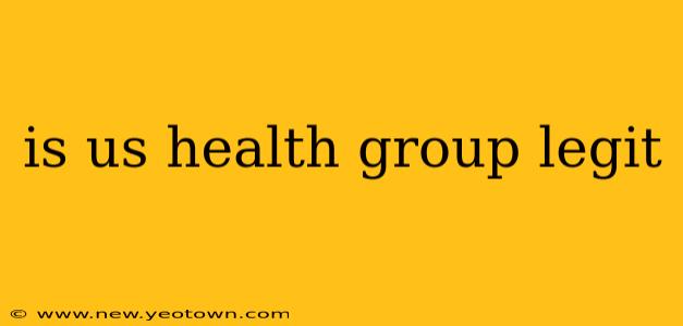 is us health group legit