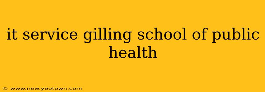 it service gilling school of public health