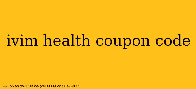ivim health coupon code