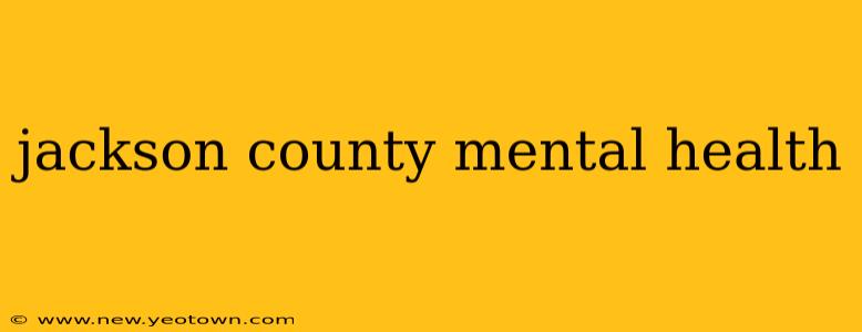 jackson county mental health