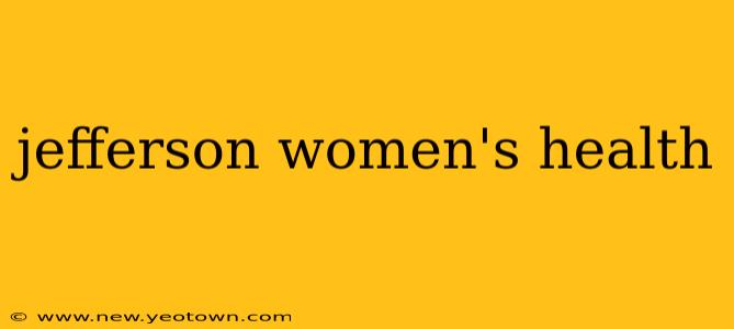 jefferson women's health