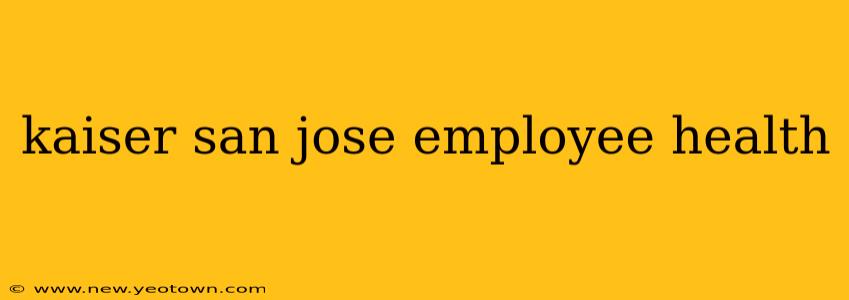 kaiser san jose employee health