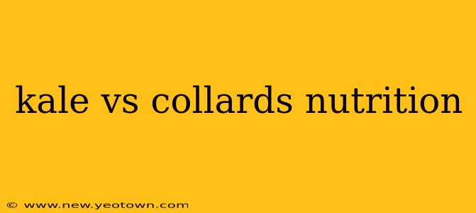 kale vs collards nutrition
