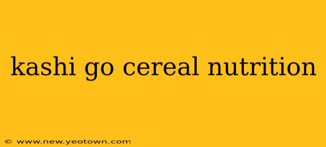 kashi go cereal nutrition