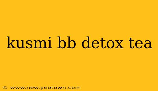 kusmi bb detox tea