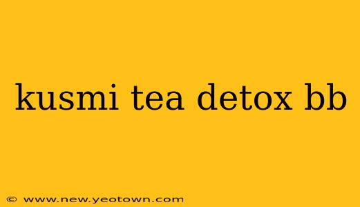 kusmi tea detox bb
