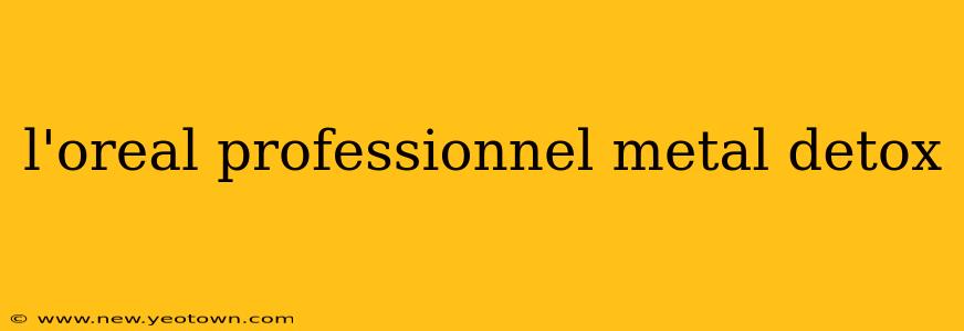 l'oreal professionnel metal detox
