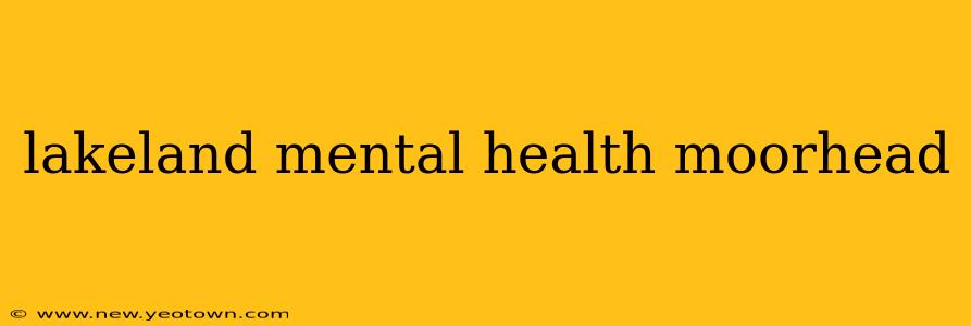 lakeland mental health moorhead