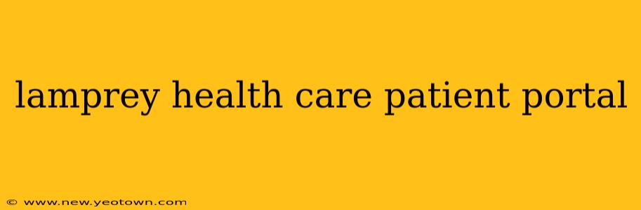 lamprey health care patient portal