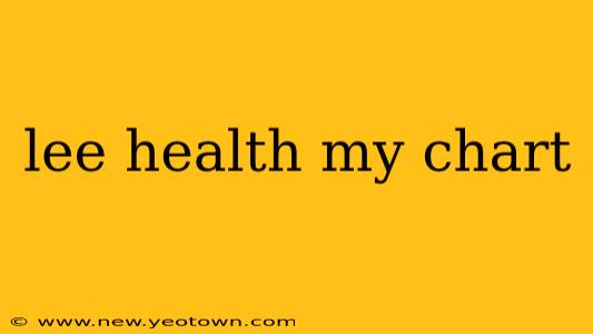 lee health my chart