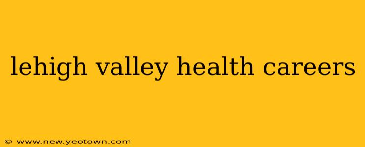 lehigh valley health careers