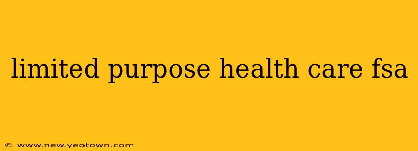 limited purpose health care fsa