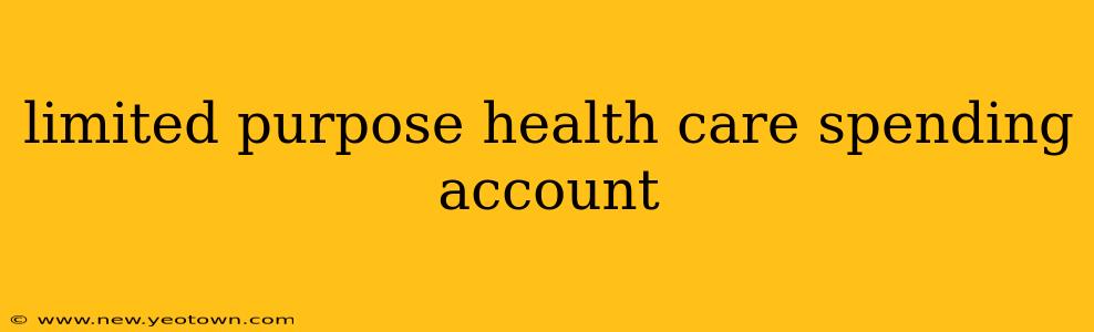 limited purpose health care spending account