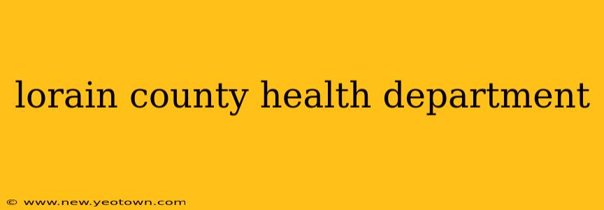 lorain county health department