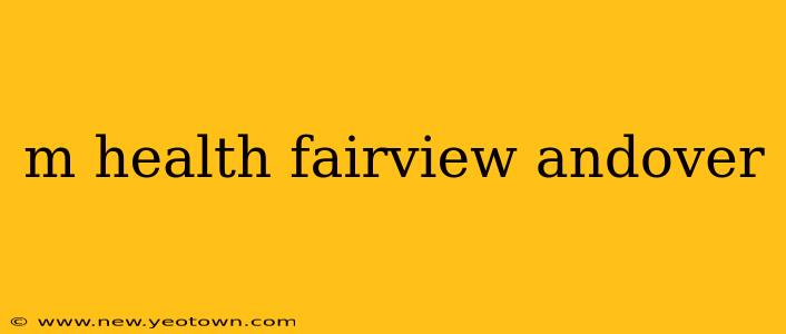 m health fairview andover