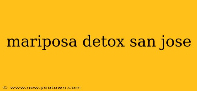 mariposa detox san jose