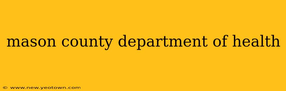 mason county department of health