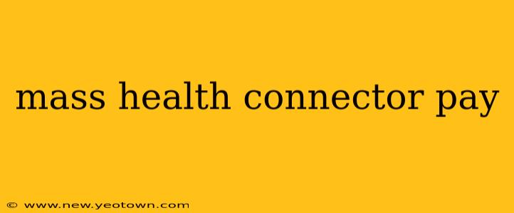 mass health connector pay