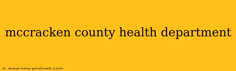 mccracken county health department