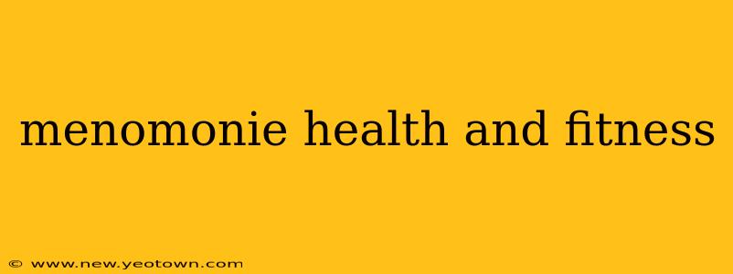 menomonie health and fitness