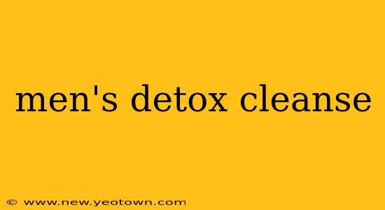 men's detox cleanse