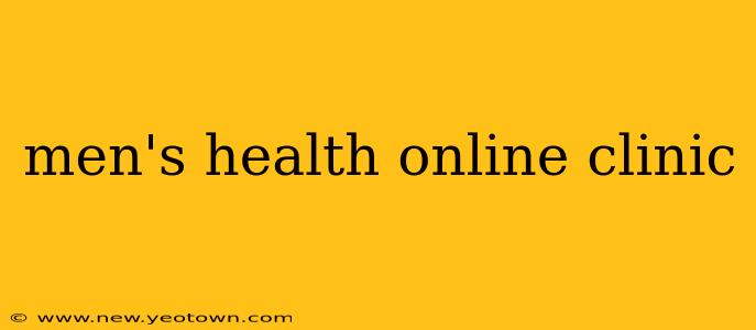 men's health online clinic