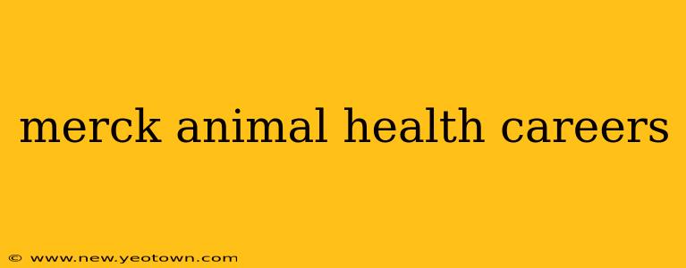 merck animal health careers