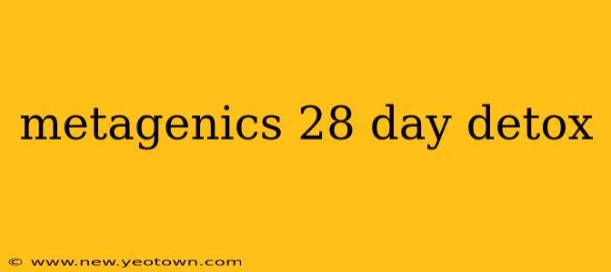 metagenics 28 day detox