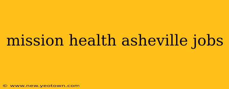 mission health asheville jobs