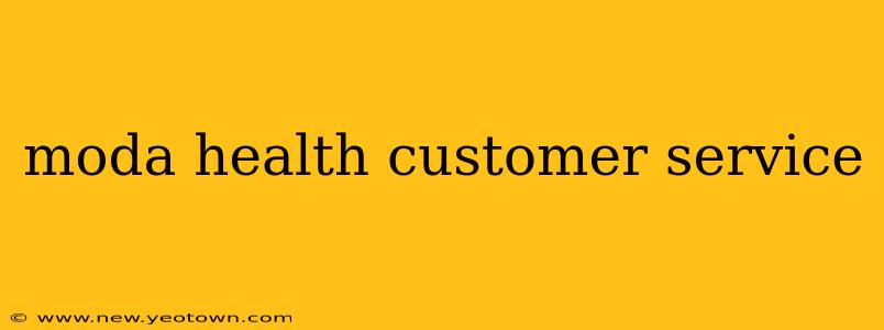 moda health customer service