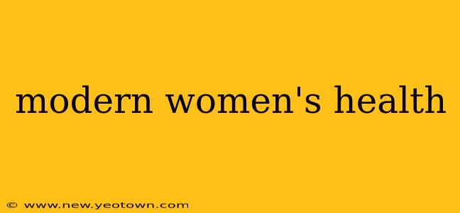 modern women's health
