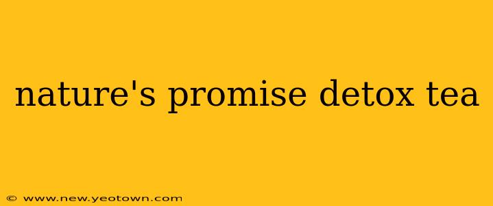 nature's promise detox tea
