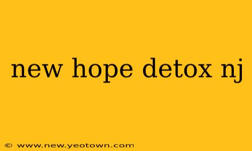 new hope detox nj