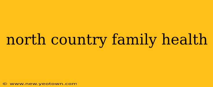 north country family health