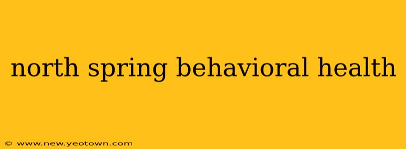 north spring behavioral health