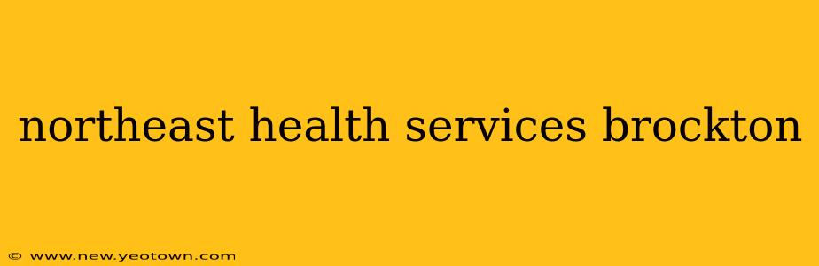 northeast health services brockton
