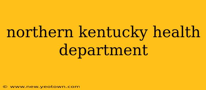 northern kentucky health department