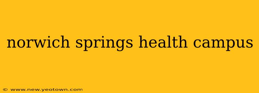 norwich springs health campus